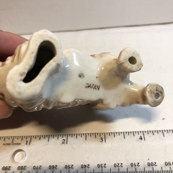 Vintage Porcelain Terrier Dog Figurine Japan - Picture 6 of 10